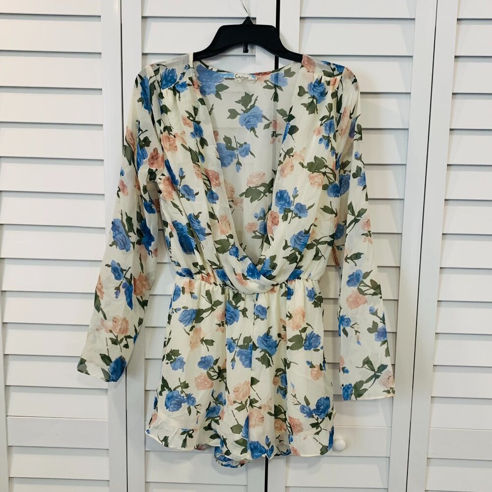Cecico Floral Blouse Medium